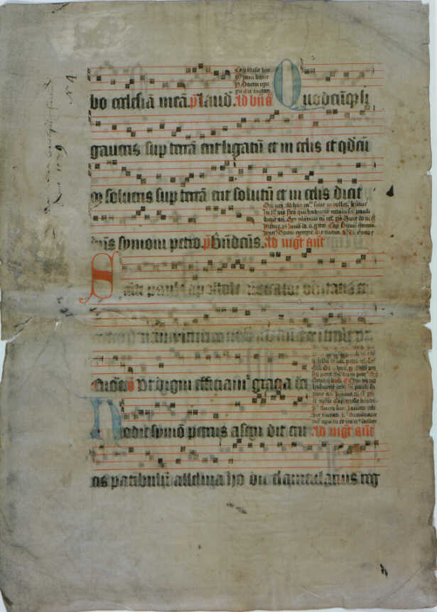 Antiphonaal uit het Karthuizersklooster (1392-1570). Coll. Stadsarchief